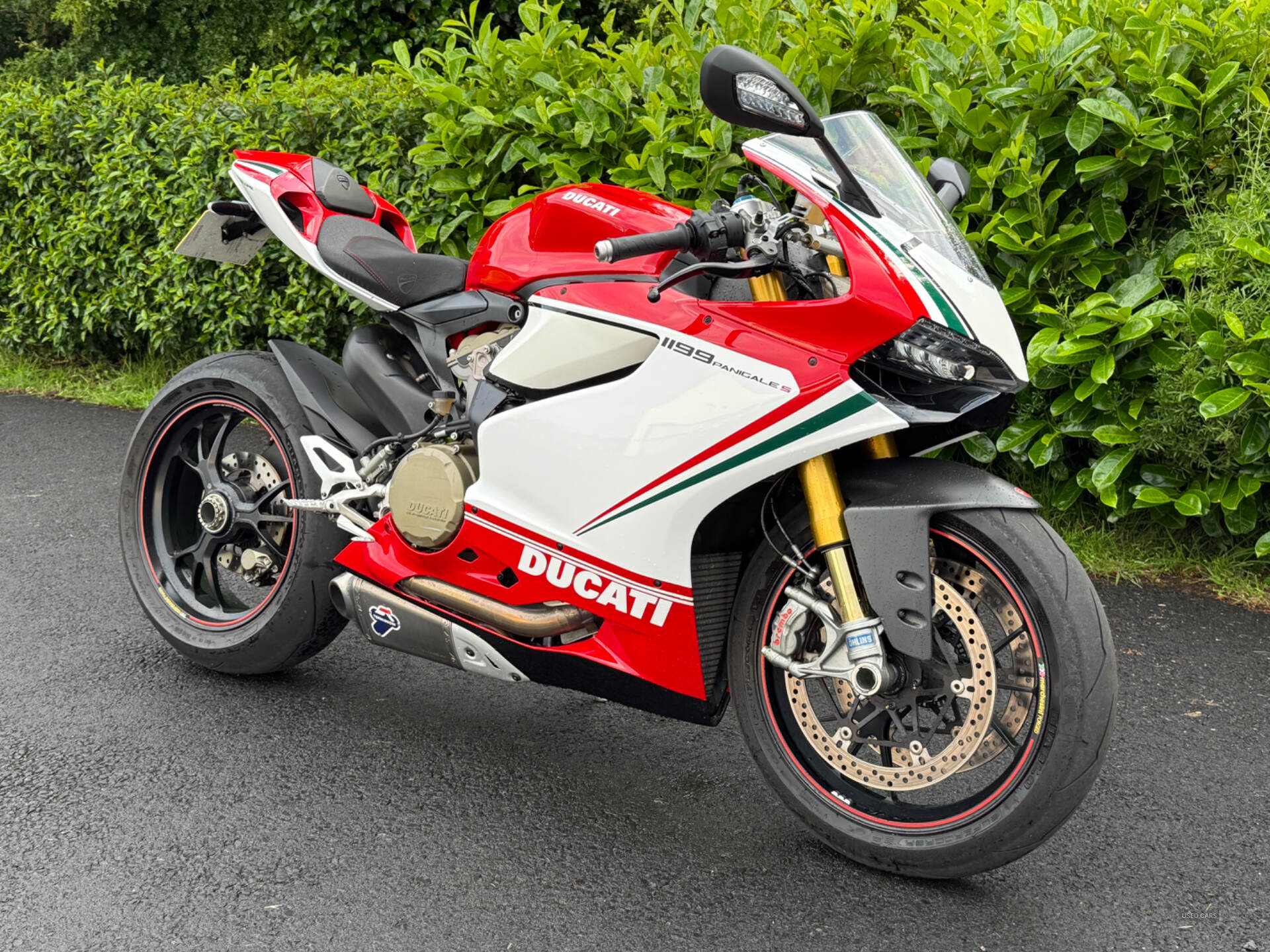 Ducati Panigale 1199s tricolour in Down