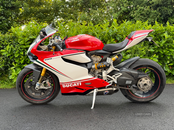Ducati Panigale 1199s tricolour in Down