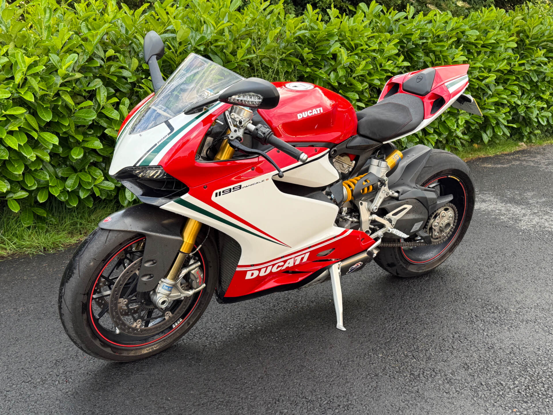 Ducati Panigale 1199s tricolour in Down