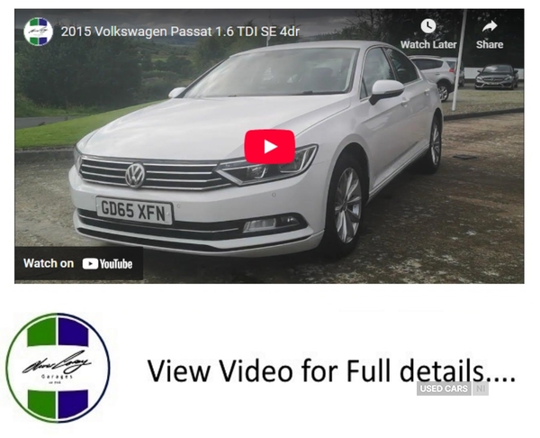 Volkswagen Passat DIESEL SALOON in Tyrone