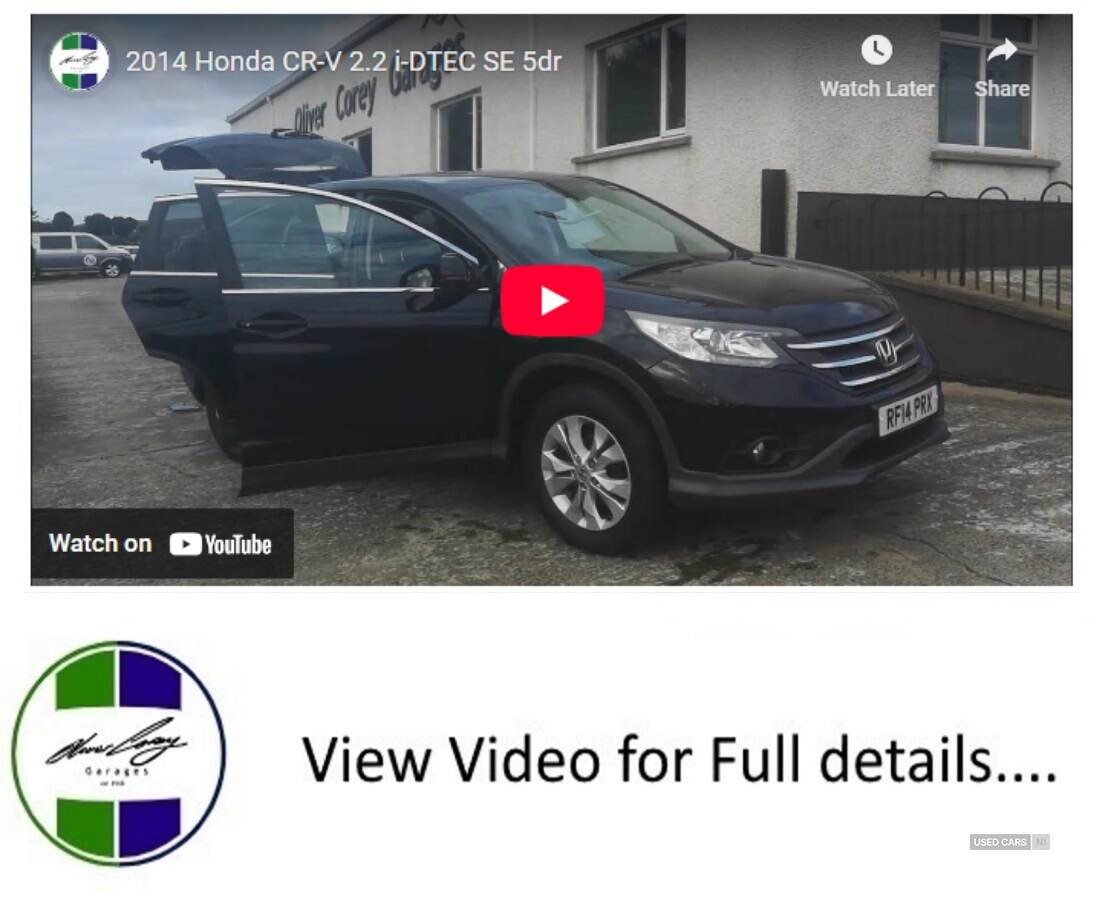 Honda CR-V DIESEL ESTATE in Tyrone