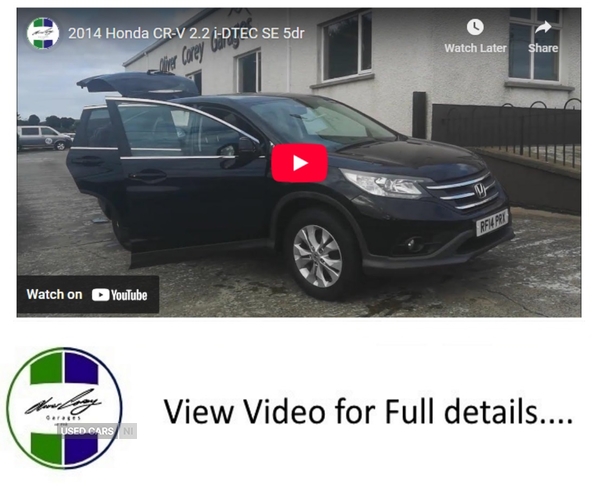 Honda CR-V DIESEL ESTATE in Tyrone