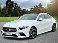 Mercedes-Benz A-Class 2.0 A35 AMG (Premium Plus) Saloon 4dr Petrol SpdS DCT 4MATIC Euro 6 (s/s) (306 ps) in Antrim