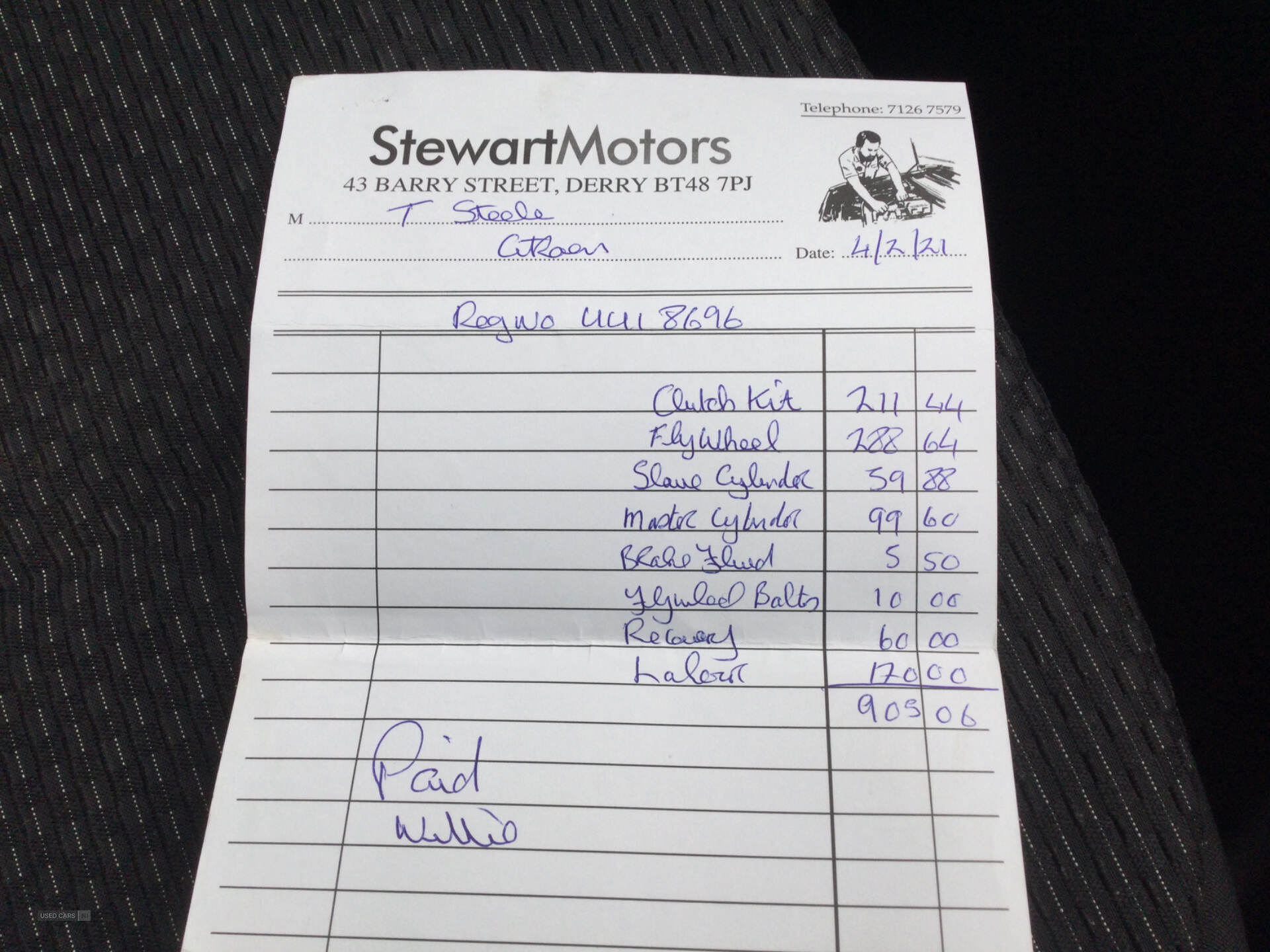 Citroen Grand C4 Picasso DIESEL ESTATE in Derry / Londonderry