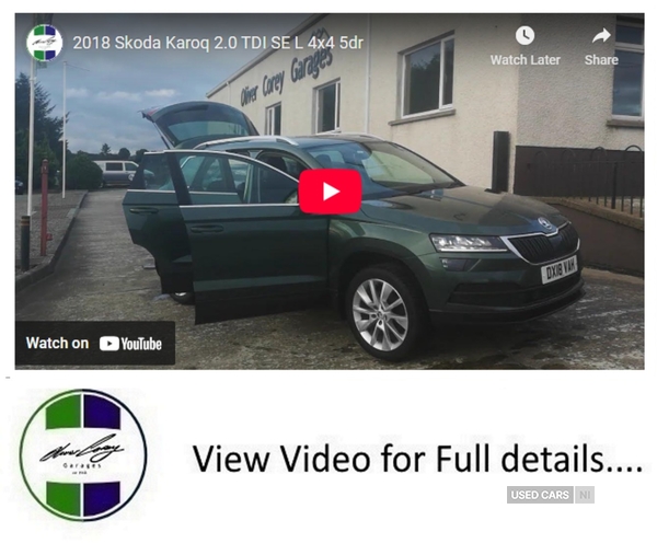 Skoda Karoq DIESEL ESTATE in Tyrone