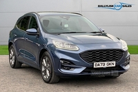 Ford Kuga 2.5h FHEV 190PS ST-Line Edition in Chrome Blue with only 2K in Armagh