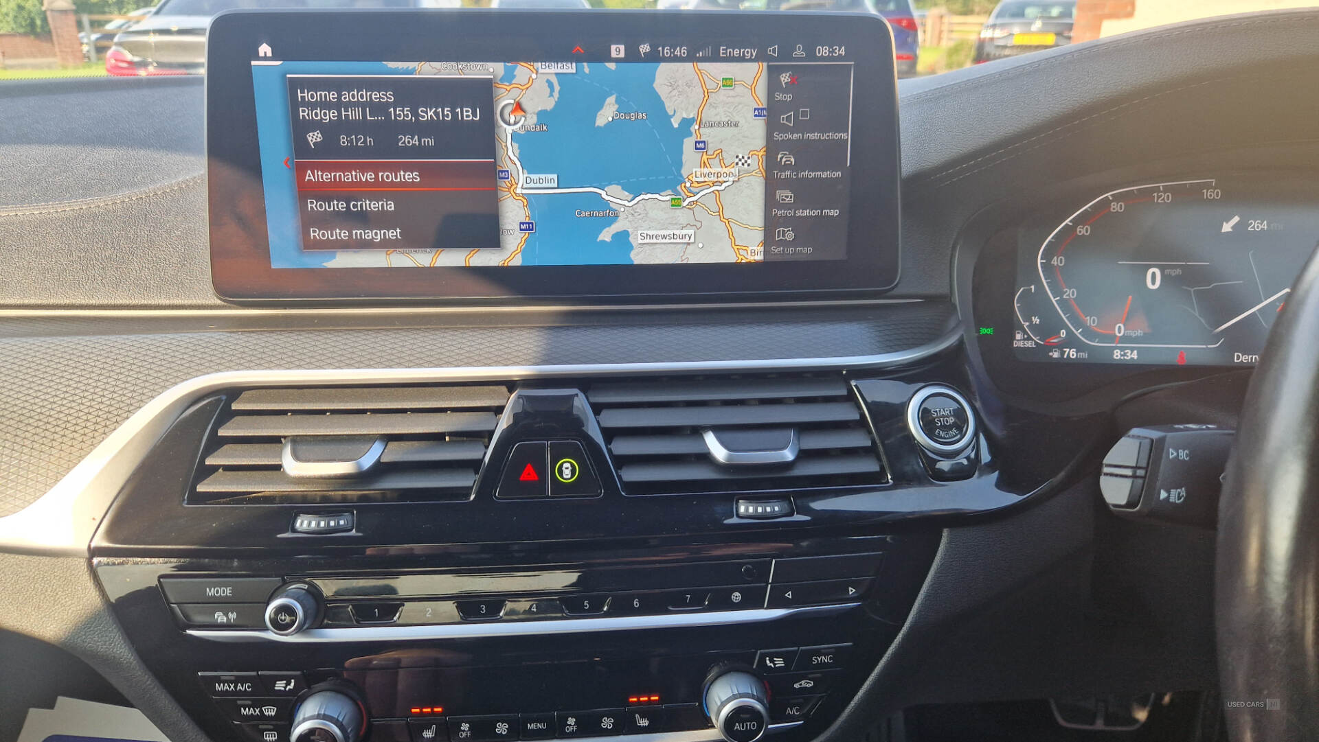 BMW 5 Series DIESEL SALOON in Down