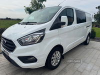 Ford Transit Custom 2.0 EcoBlue 130ps Low Roof D/Cab Limited Van in Antrim