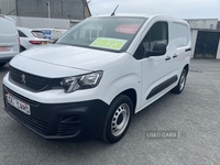 Peugeot Partner 1.5 BlueHDi 1000 Professional Premium + Standard Panel Van 5dr Diesel Manual SWB Euro 6 (s/s) (100 bhp) in Down