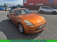 Nissan 350Z Z 3.5 V6 GT Convertible 2dr Petrol Manual (280 g/km, 276 bhp) 12 MONTH' S WARRANTY in Down