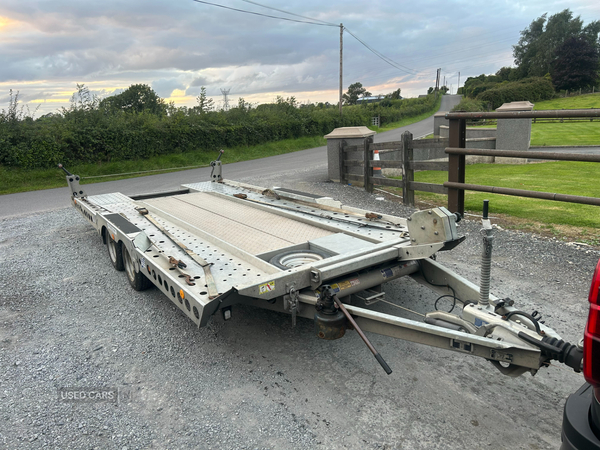 Ifor Williams CT177 car transporter in Armagh