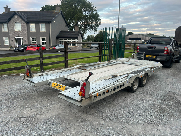Ifor Williams CT177 car transporter in Armagh