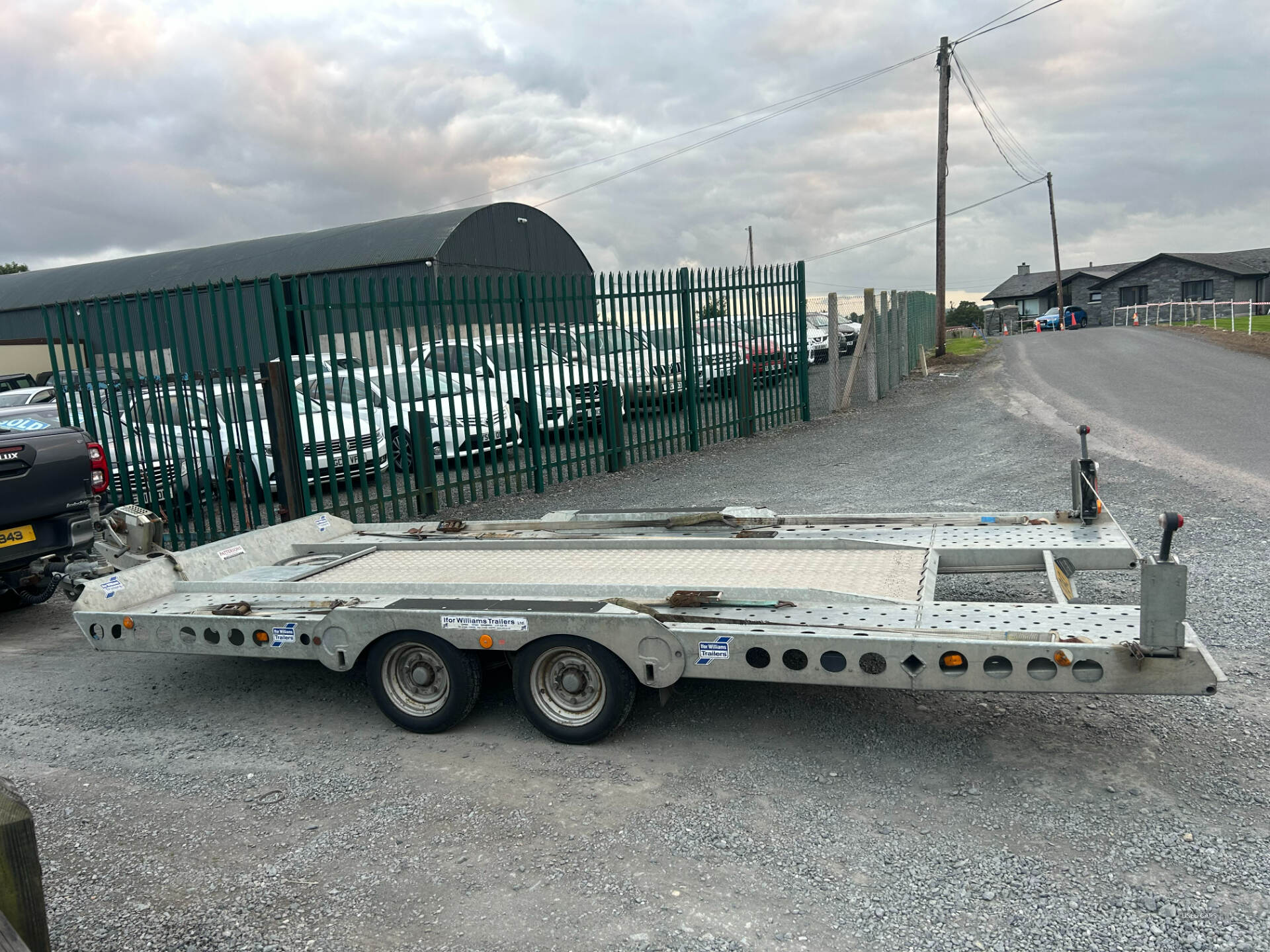 Ifor Williams CT177 car transporter in Armagh