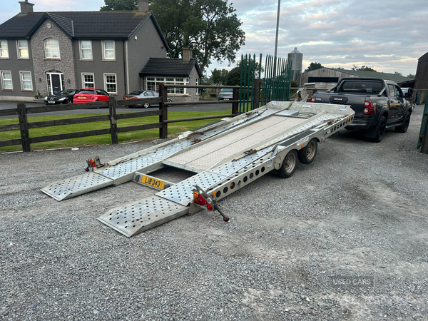 Ifor Williams CT177 car transporter in Armagh