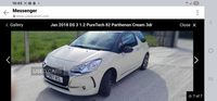 DS 3 1.2 PureTech 82 Parthenon Cream 3dr in Antrim