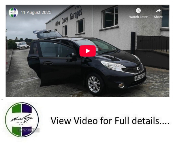 Nissan Note DIESEL HATCHBACK in Tyrone