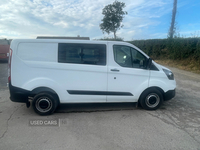 Ford Transit Custom 2.0 EcoBlue 105ps Low Roof D/Cab Leader Van in Down
