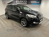 Ford Kuga 2.0 TDCi Titanium X SUV 5dr Diesel Manual AWD Euro 6 (s/s) (180 ps) Service History, Sat Nav in Down