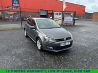 Volkswagen Polo 1.4 Match Edition Hatchback 5dr Petrol Manual Euro 5 (85 ps) 12 MONTH' S WARRANTY in Down