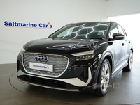 Audi Q4 e-tron 40 S line SUV 5dr Electric Auto 82kWh (204 ps) in Tyrone