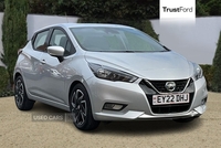 Nissan Micra 1.0 IG-T 92 Acenta 5dr CVT**REAR SENSORS - SAT NAV - CRUISE CONTROL - LANE ASSIST - APPLE CARPLAY - STOP/START TECHNOLOGY - LOW INSURANCE - ISOFIX** in Antrim