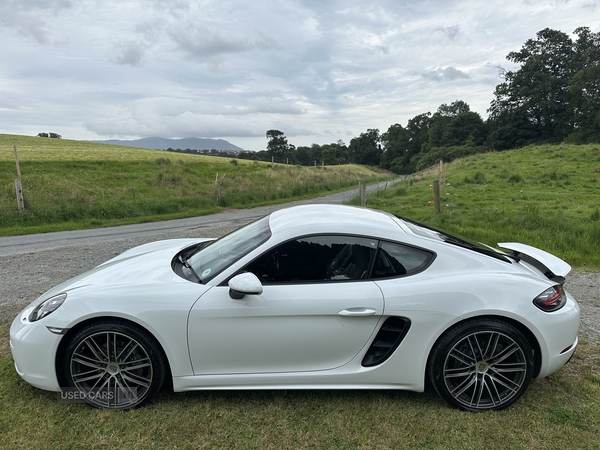 Porsche 718 Cayman COUPE in Down