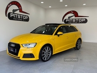 Audi A3 2.0 TDI S line Sportback 5dr Diesel Manual Euro 6 (s/s) (150 ps) in Antrim
