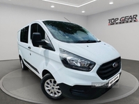 Ford Transit Custom 2.0 EcoBlue Leader Crew Van Double Cab 5dr Manual L1 H1 in Tyrone