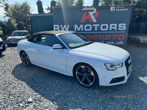 Audi A5 DIESEL CABRIOLET in Armagh