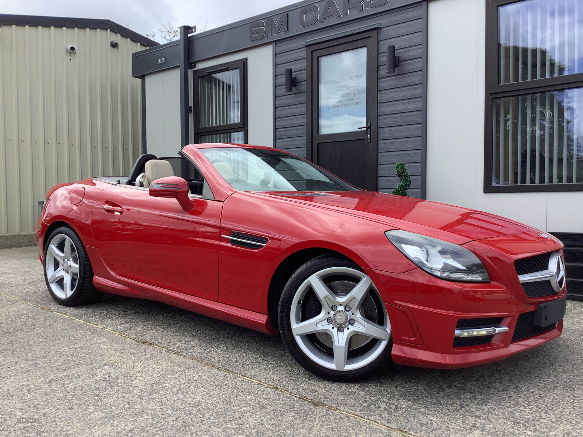 Mercedes SLK-Class DIESEL ROADSTER in Down
