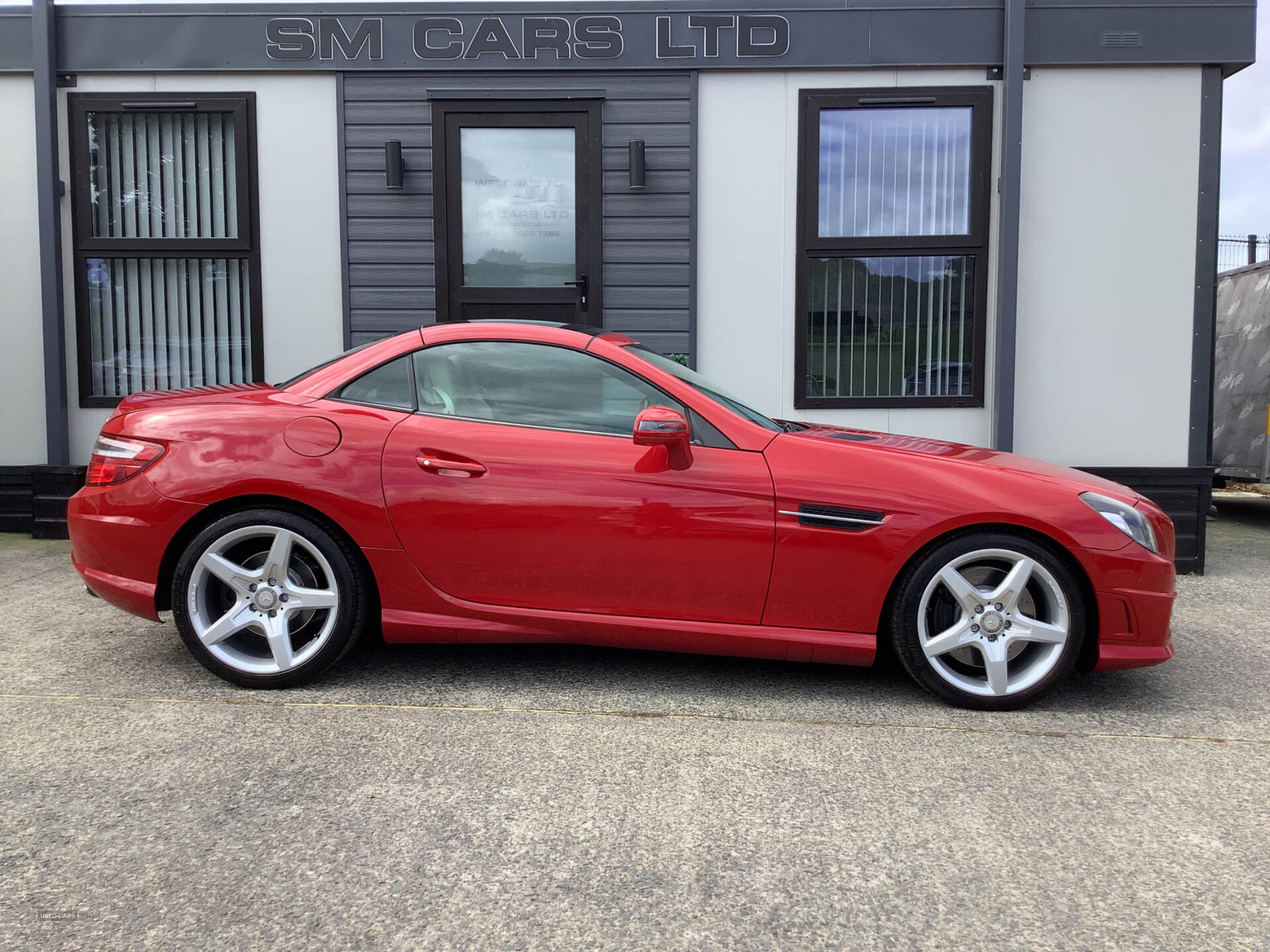 Mercedes SLK-Class DIESEL ROADSTER in Down
