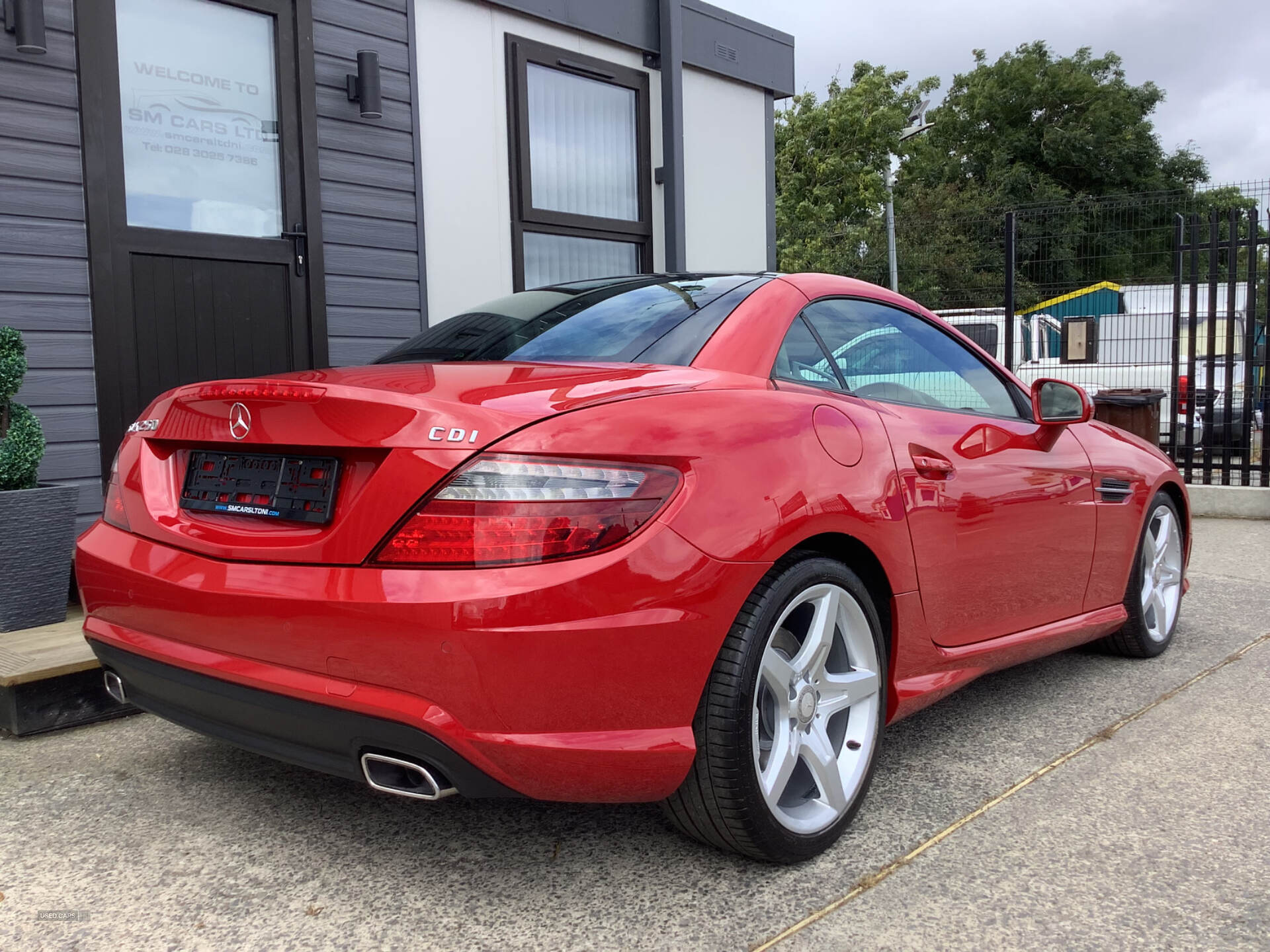 Mercedes SLK-Class DIESEL ROADSTER in Down