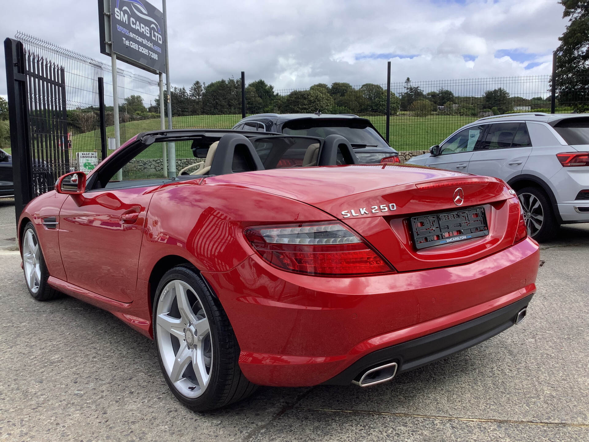 Mercedes SLK-Class DIESEL ROADSTER in Down