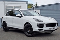 Porsche Cayenne 3.0 TD V6 Platinum Edition SUV 5dr Diesel TiptronicS 4WD Euro 6 (s/s) (262 ps) BLACK LEATHER in Down