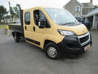 Peugeot Boxer BLUEHDI DROPSIDE 335 7 SEATER CREW CAB L3 in Tyrone
