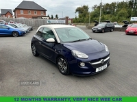 Vauxhall Adam 1.2 16v JAM Hatchback 3dr Petrol Manual Euro 5 (70 ps) 12 MONTH' S WARRANTY, high spec in Down