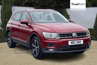 Volkswagen Tiguan 2.0 TDi 150 SE 5dr - 2 KEYS, CRUISE CONTROL, FRONT & REAR SENSORS, RAIN SENSING WIPERS, 3 ZONE CLIMATE CONTROL, AUTO HEADLIGHTS, TOUCHSCREEN in Antrim
