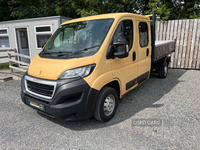Peugeot Boxer 2.2 BlueHDi Crew Cab Dropside 165ps in Down