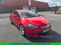 Vauxhall Astra GTC 2.0 CDTi SRi Coupe 3dr Diesel Manual Euro 5 (s/s) (165 ps) 12 MONTH' S WARRANTY in Down