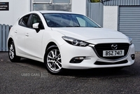 Mazda 3 2.0 SKYACTIV-G SE-L Nav Hatchback 5dr Petrol Manual Euro 6 (s/s) (121 ps) PARKING SENSORS in Down