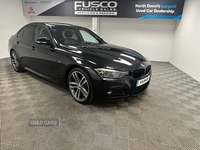 BMW 3 Series 2.0 320i M Sport Shadow Edition Saloon 4dr Petrol Auto Euro 6 (s/s) (184 ps) Heated Seats, Shadow Edition in Down