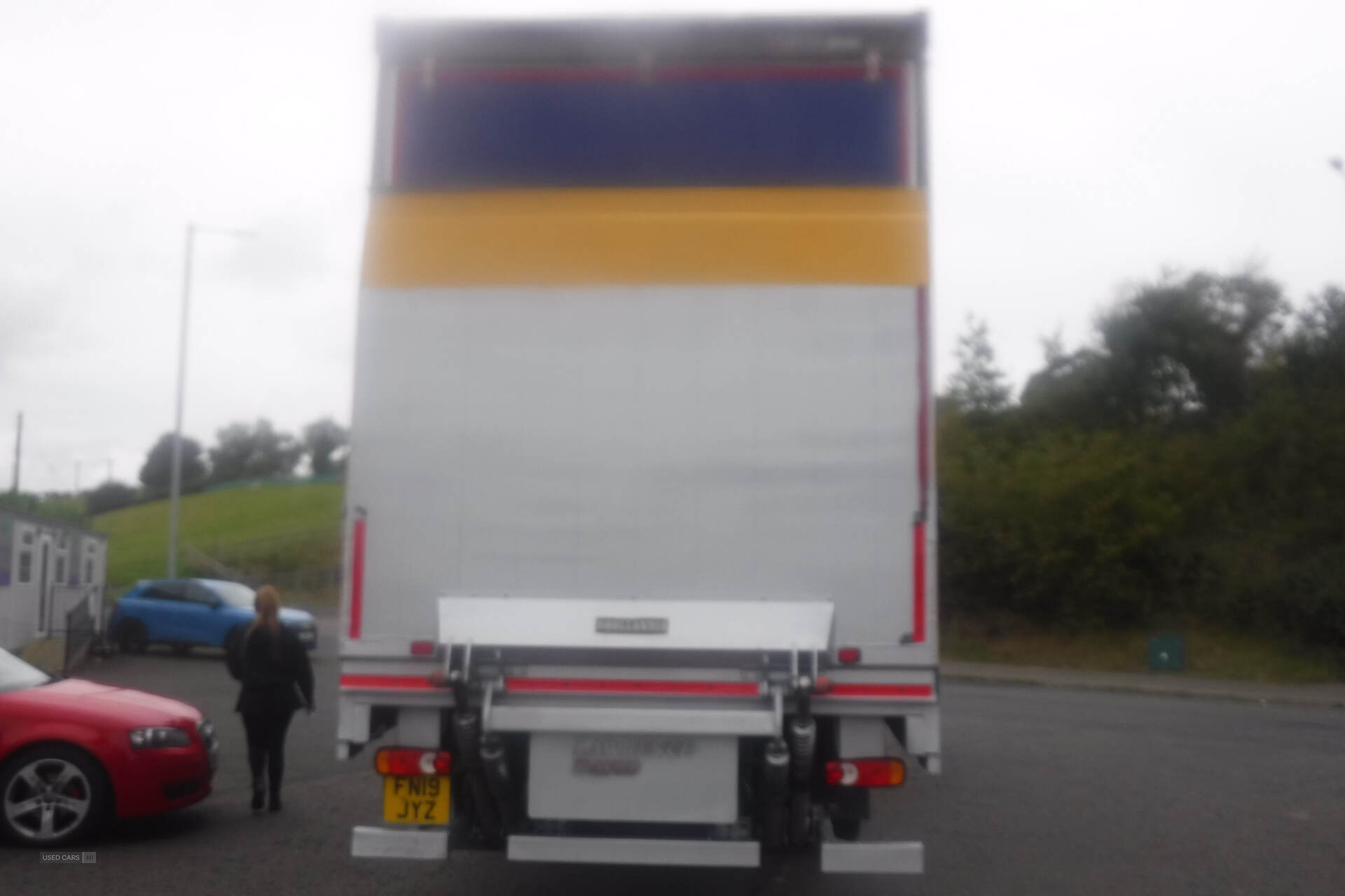 Daf CF 260 Curtainsider 30ft. 9ft highT/Lift 2000kg in Down