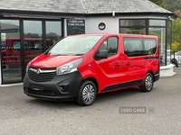 Vauxhall Vivaro 1.6 CDTi 2900 BiTurbo ecoFLEX Combi Van Double Cab 5dr Diesel Manual L1 H1 Euro 6 (s/s) (9 Seat) (125 ps) in Fermanagh