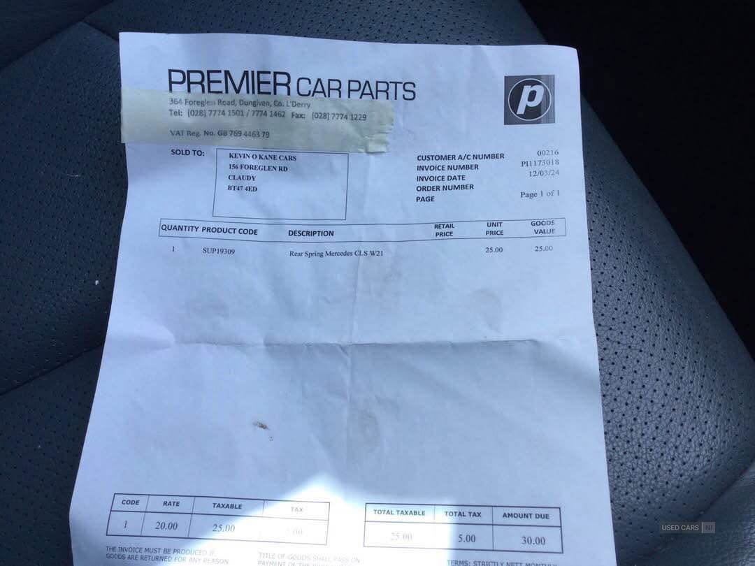 Mercedes E-Class DIESEL SALOON in Derry / Londonderry