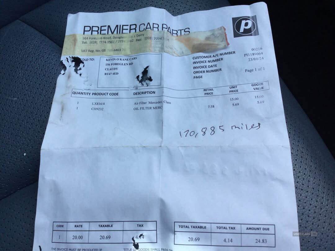 Mercedes E-Class DIESEL SALOON in Derry / Londonderry