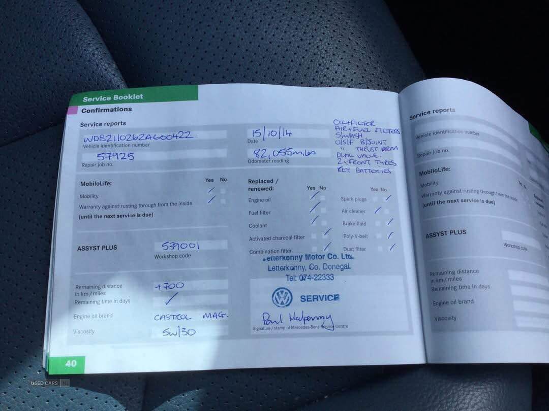 Mercedes E-Class DIESEL SALOON in Derry / Londonderry