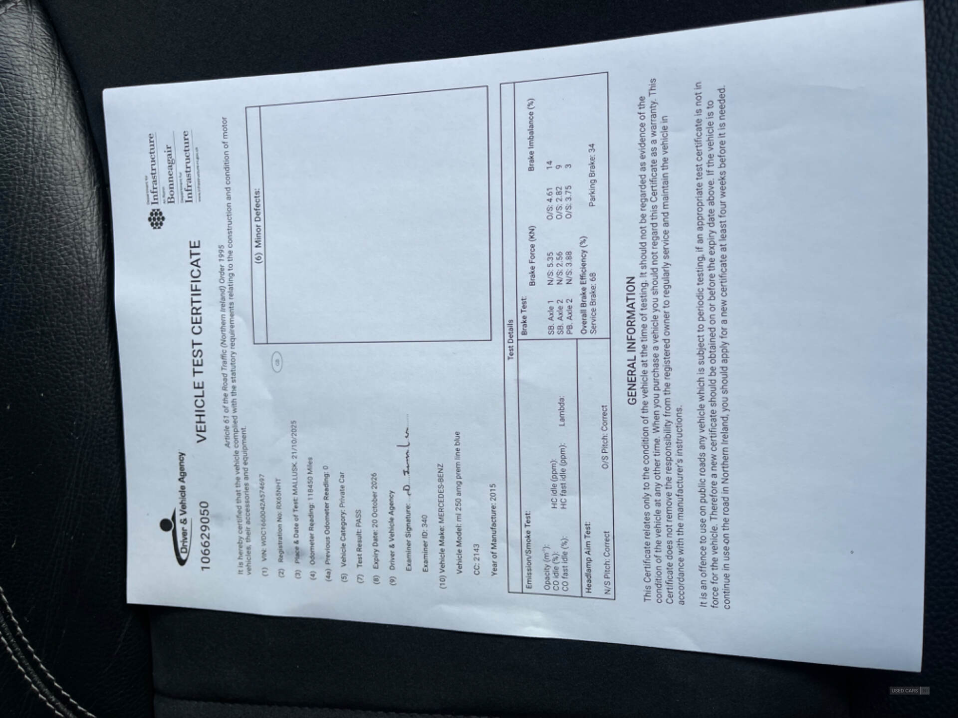 Mercedes M-Class DIESEL STATION WAGON in Antrim