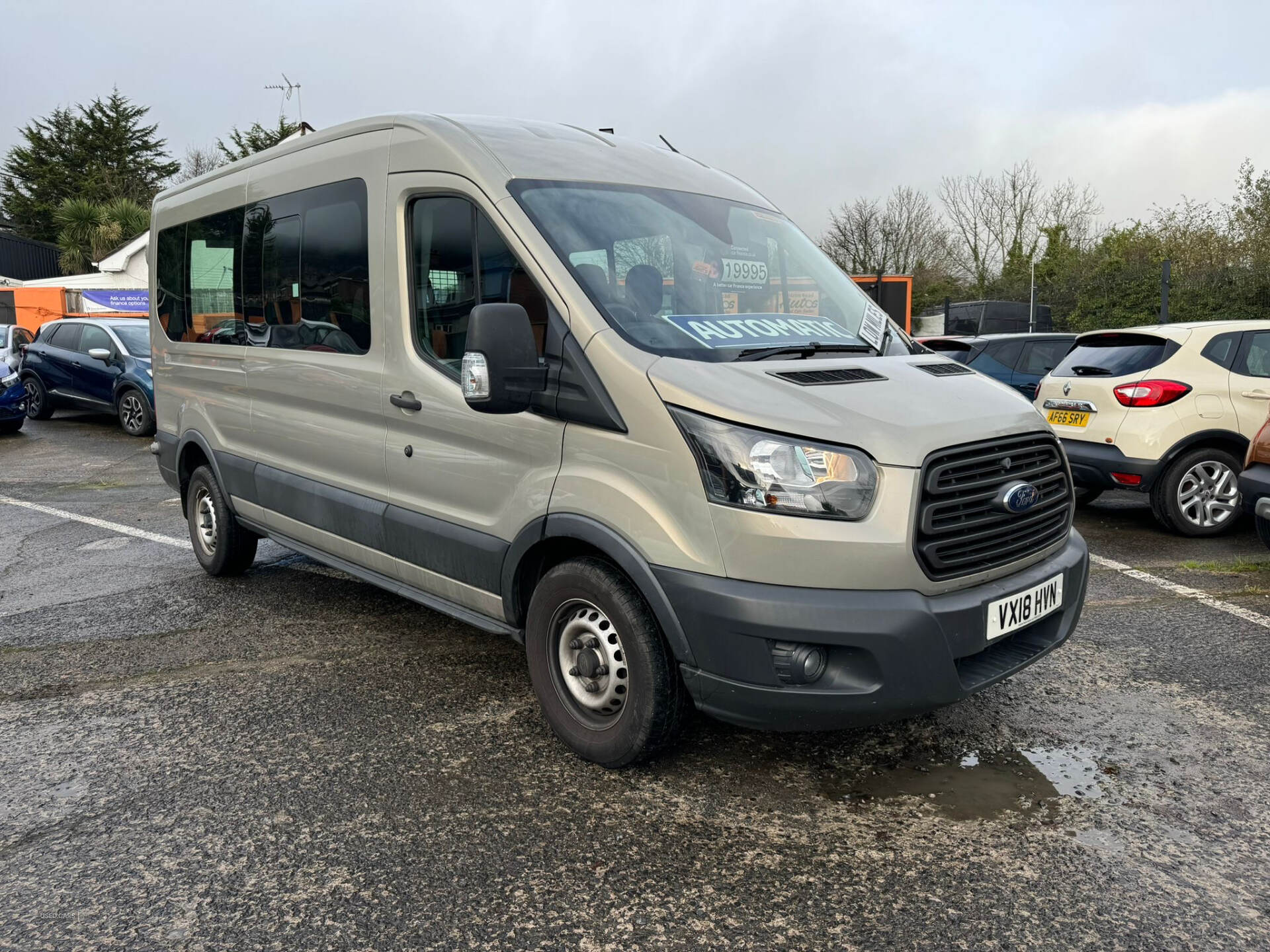 Ford Transit 6 seater plus separate load area in Antrim