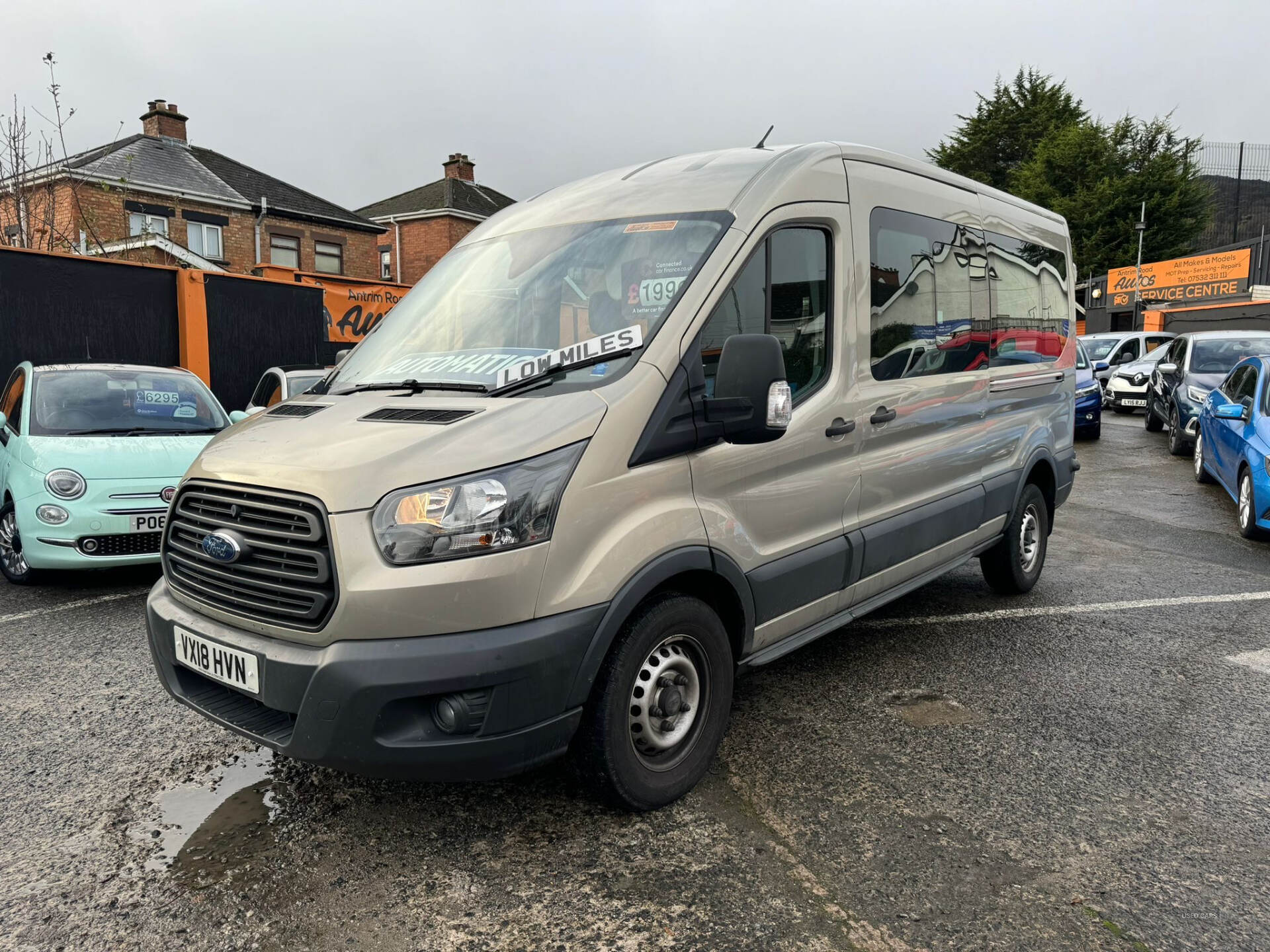 Ford Transit 6 seater plus separate load area in Antrim