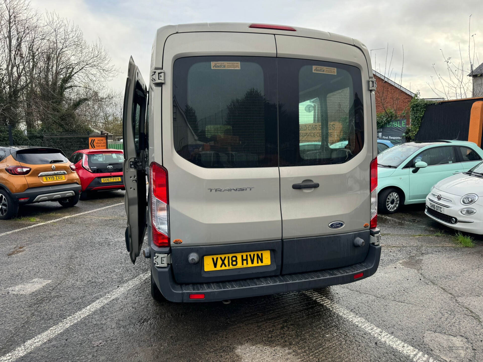 Ford Transit 6 seater plus separate load area in Antrim